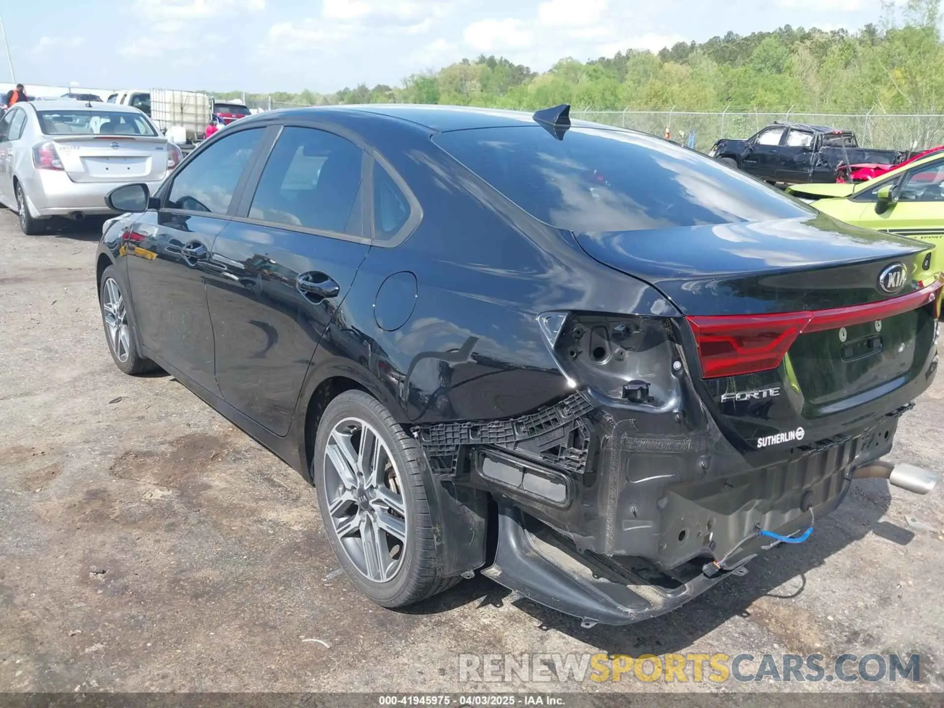 3 fotografías del automóvil dañado 3KPF34AD9KE028108 KIA FORTE 2019