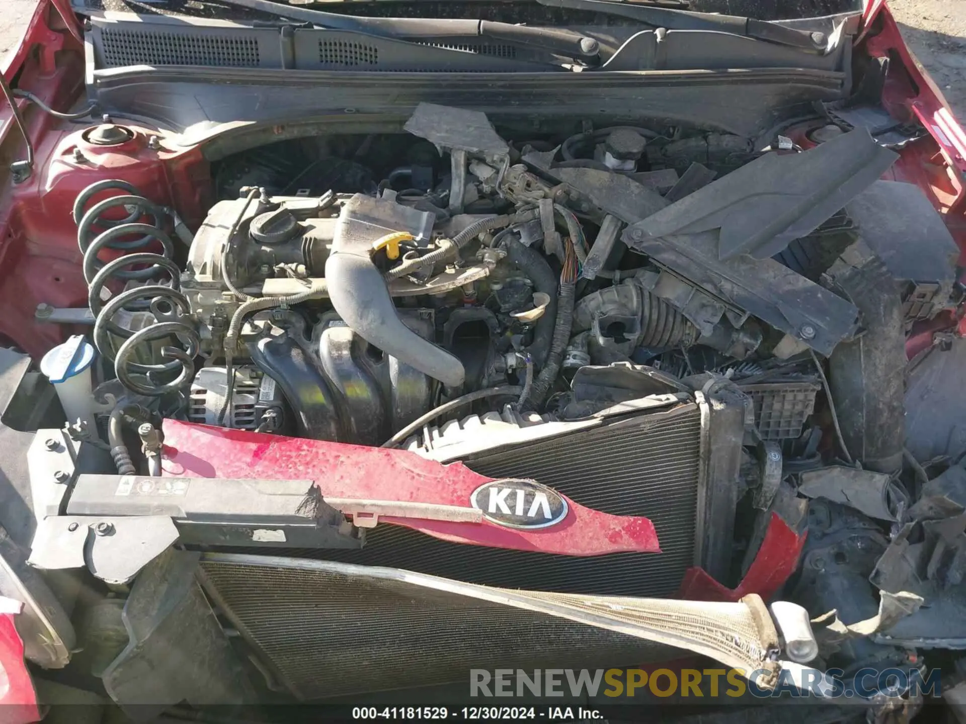 10 fotografías del automóvil dañado 3KPF34ADXKE025881 KIA FORTE 2019