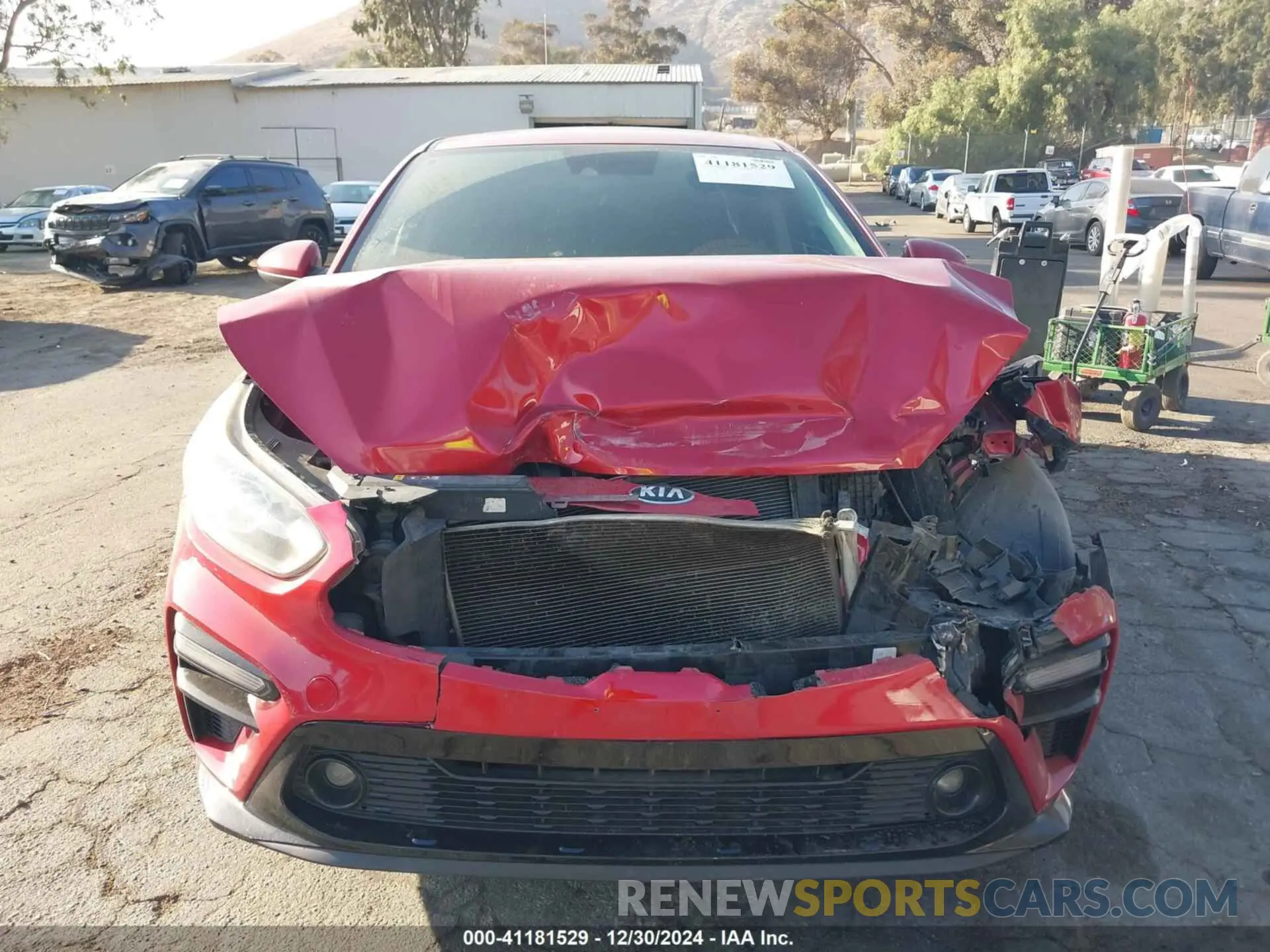 12 fotografías del automóvil dañado 3KPF34ADXKE025881 KIA FORTE 2019