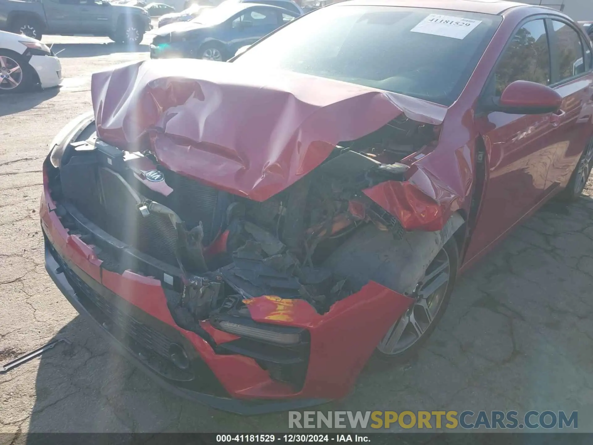 6 fotografías del automóvil dañado 3KPF34ADXKE025881 KIA FORTE 2019
