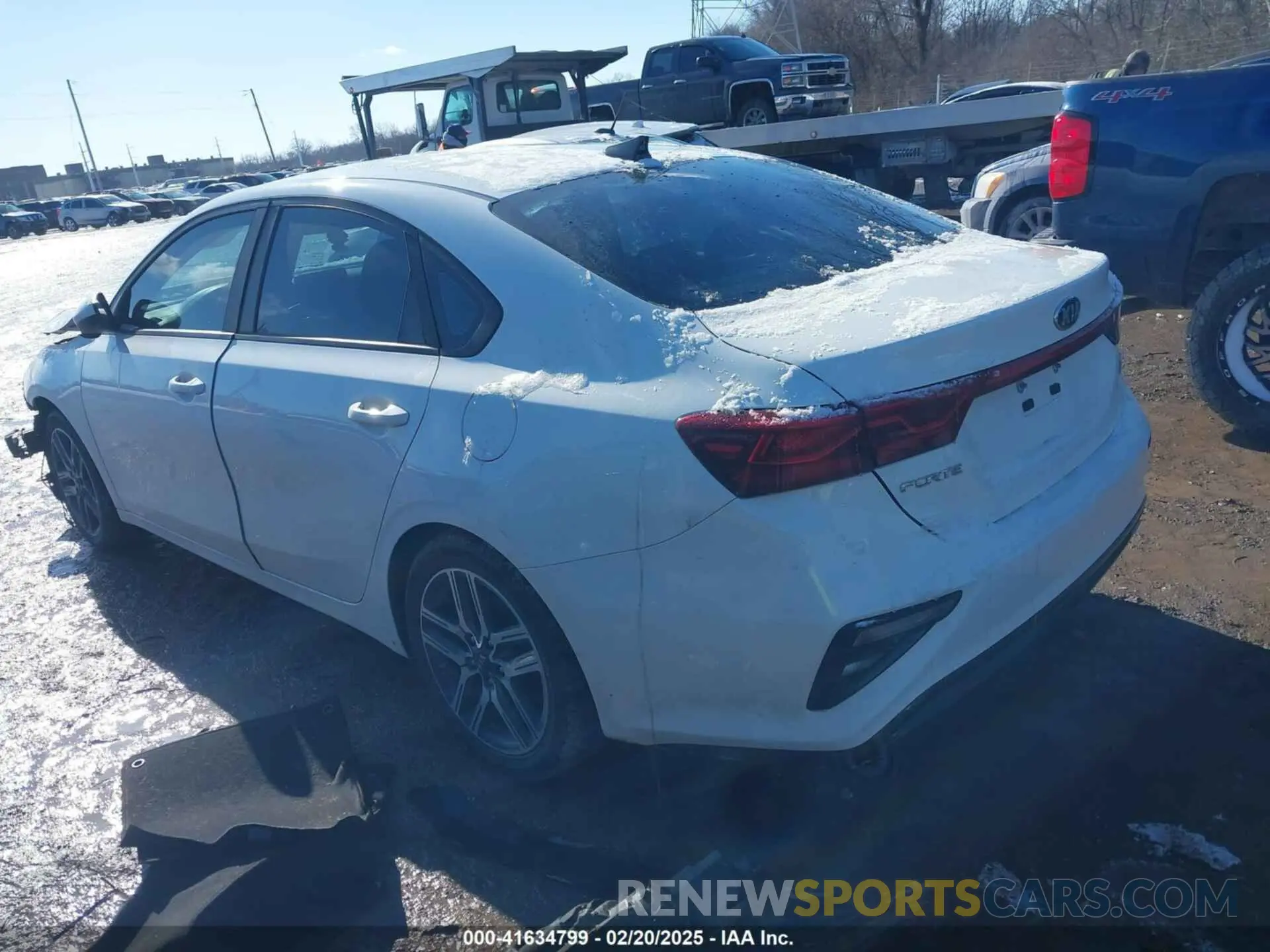 3 fotografías del automóvil dañado 3KPF34ADXKE041837 KIA FORTE 2019
