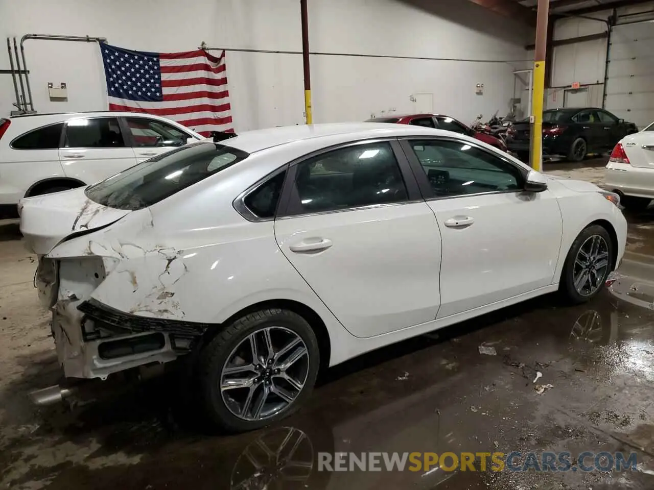 3 fotografías del automóvil dañado 3KPF54AD1KE127371 KIA FORTE 2019
