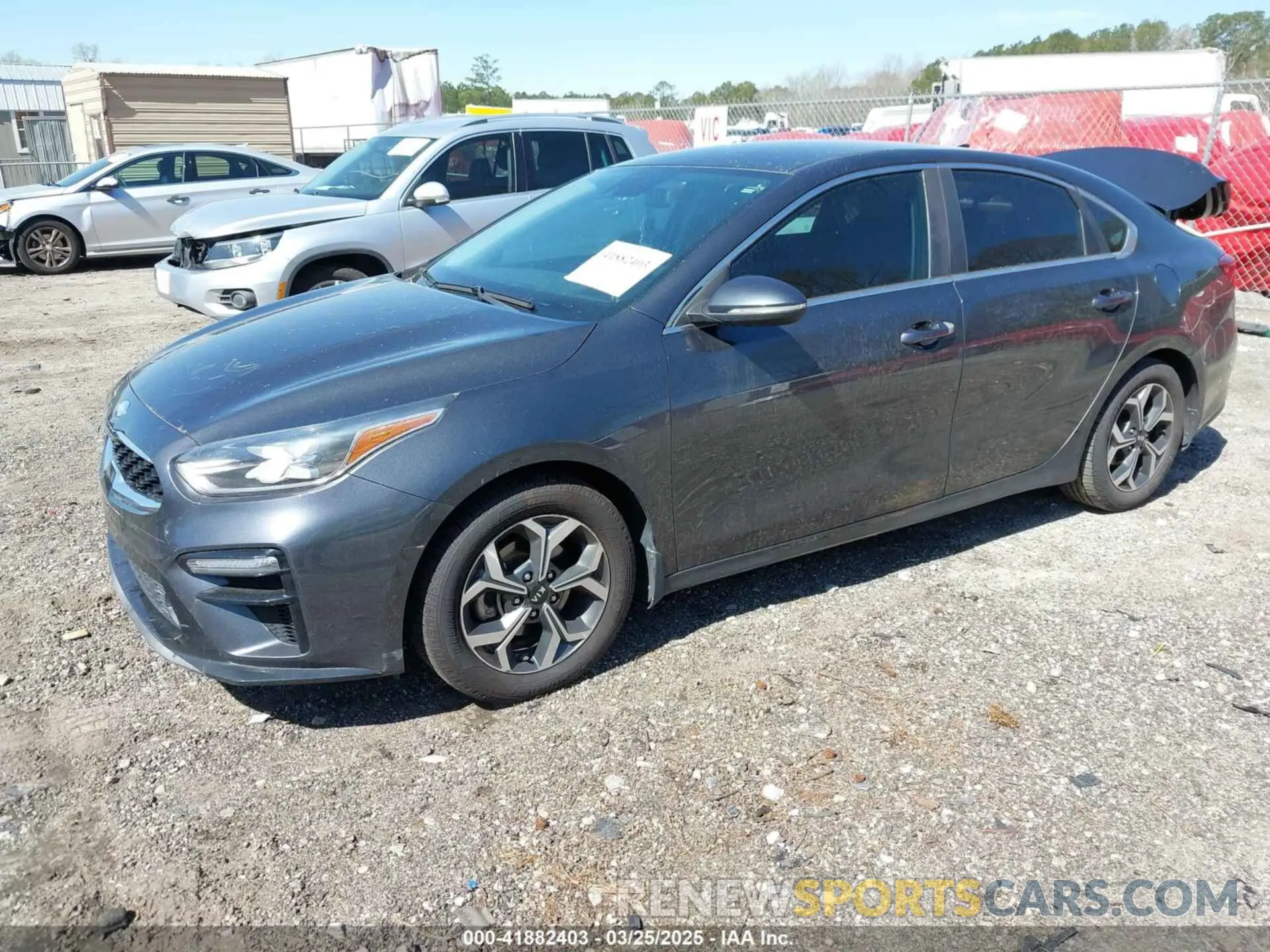 2 fotografías del automóvil dañado 3KPF54ADXKE053898 KIA FORTE 2019