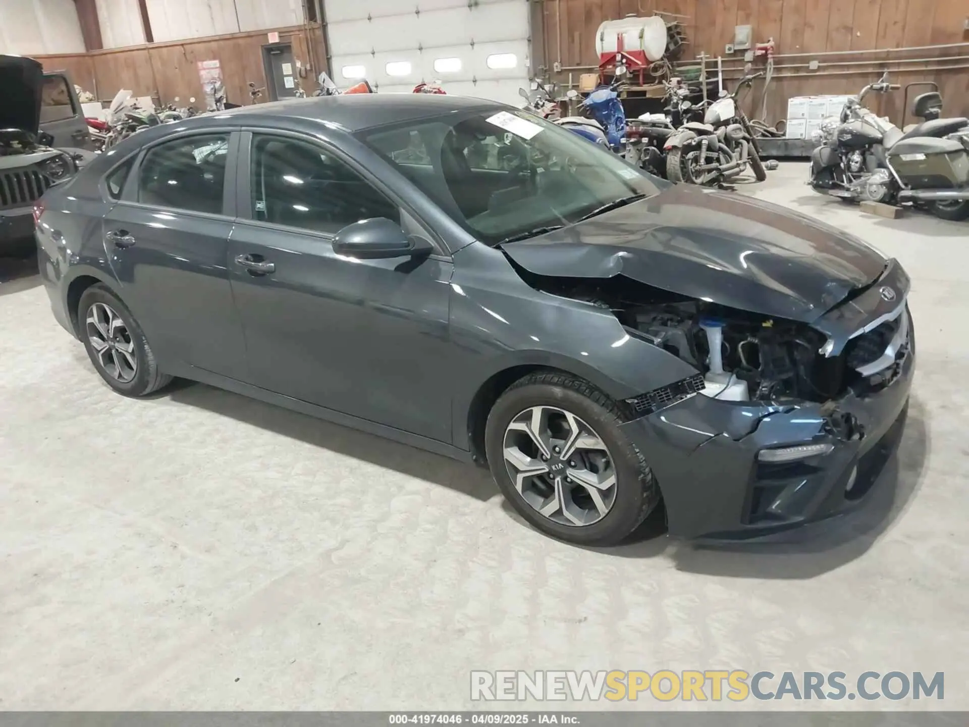 1 fotografías del automóvil dañado 3KPF24AD0LE173994 KIA FORTE 2020