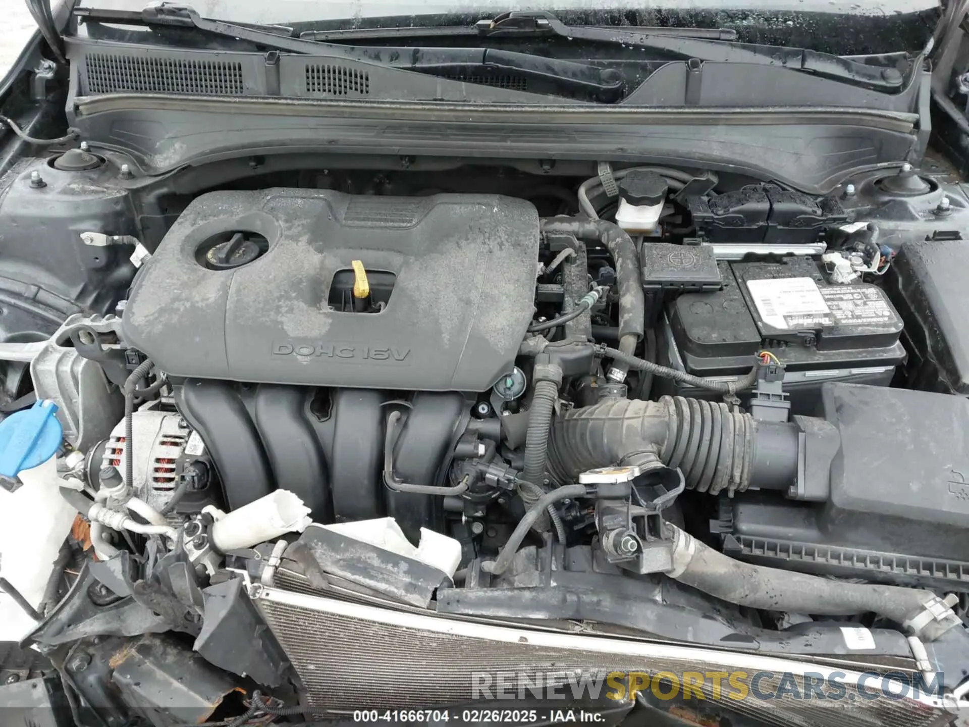 10 fotografías del automóvil dañado 3KPF24AD0LE197566 KIA FORTE 2020