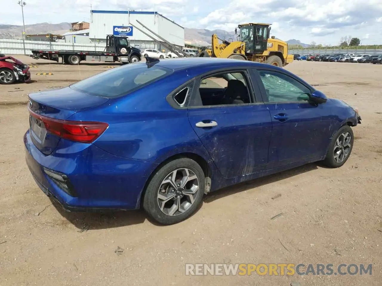 3 fotografías del automóvil dañado 3KPF24AD0LE209246 KIA FORTE 2020