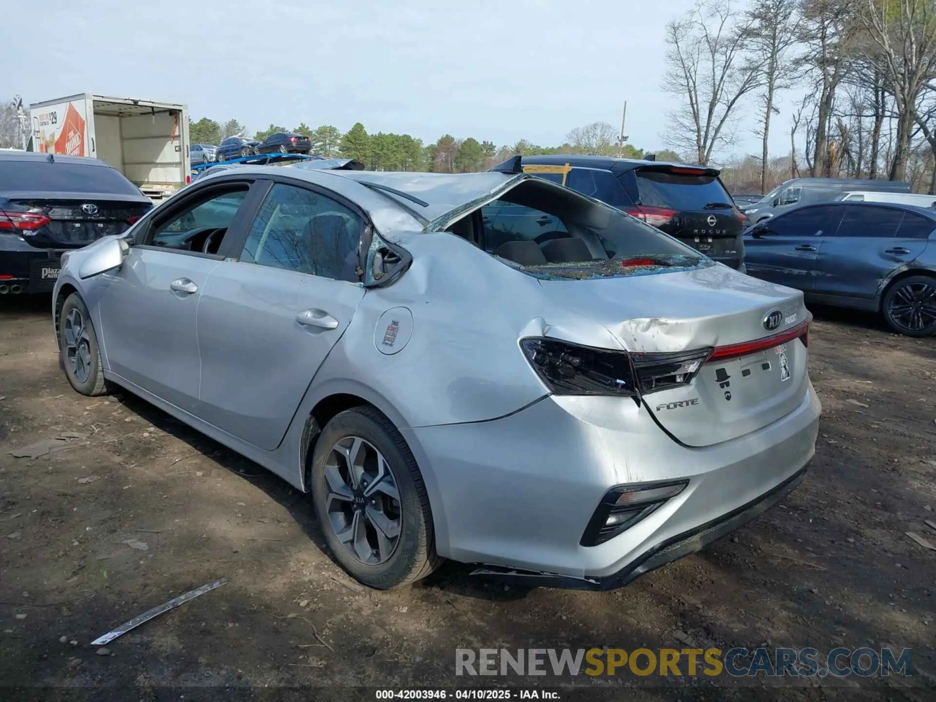 6 fotografías del automóvil dañado 3KPF24AD0LE222045 KIA FORTE 2020
