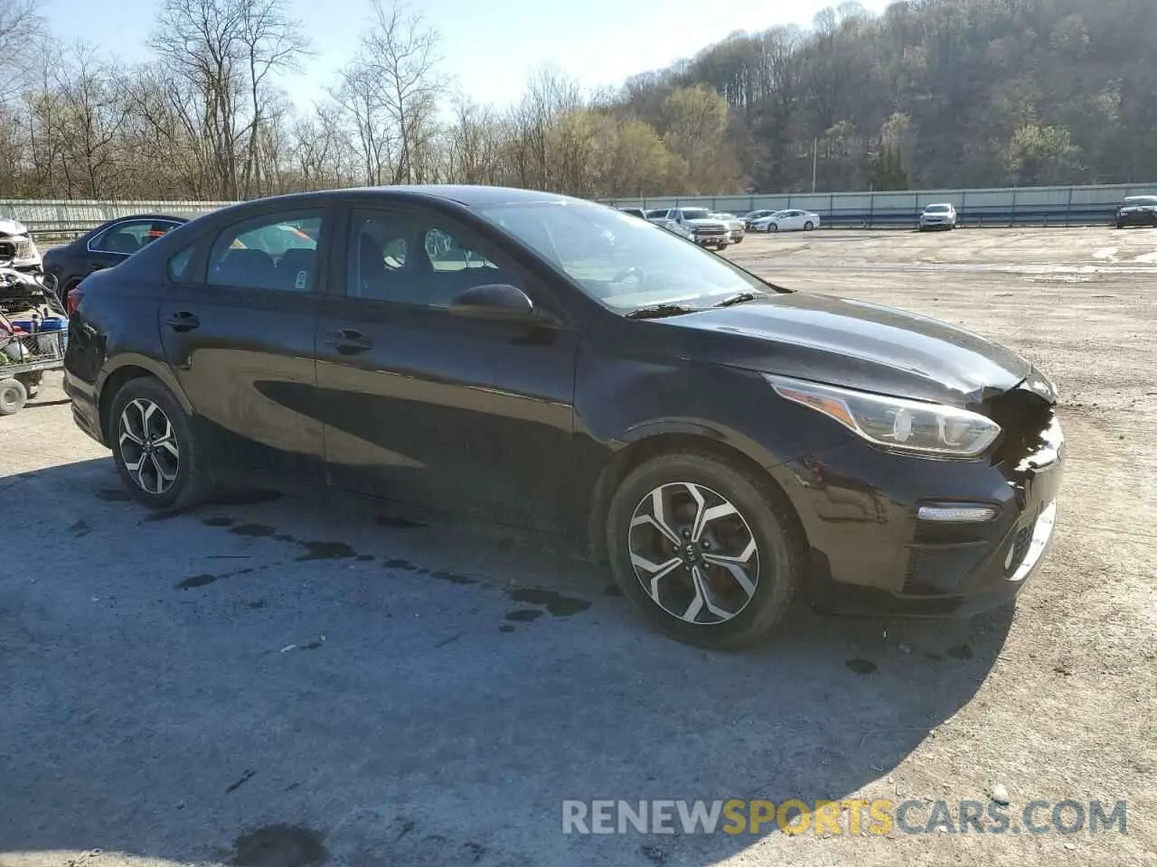 4 fotografías del automóvil dañado 3KPF24AD0LE229156 KIA FORTE 2020