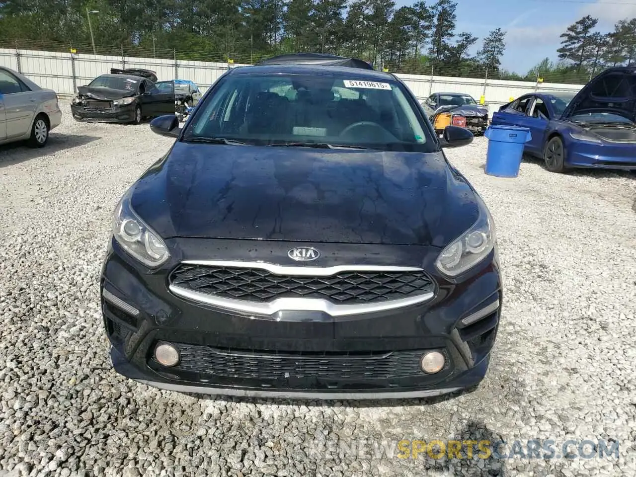 5 fotografías del automóvil dañado 3KPF24AD0LE241307 KIA FORTE 2020