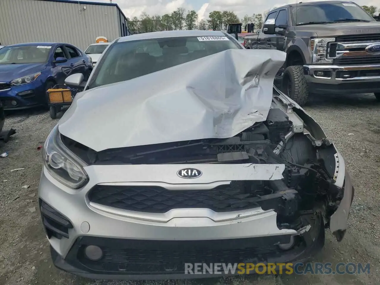 5 fotografías del automóvil dañado 3KPF24AD1LE148201 KIA FORTE 2020