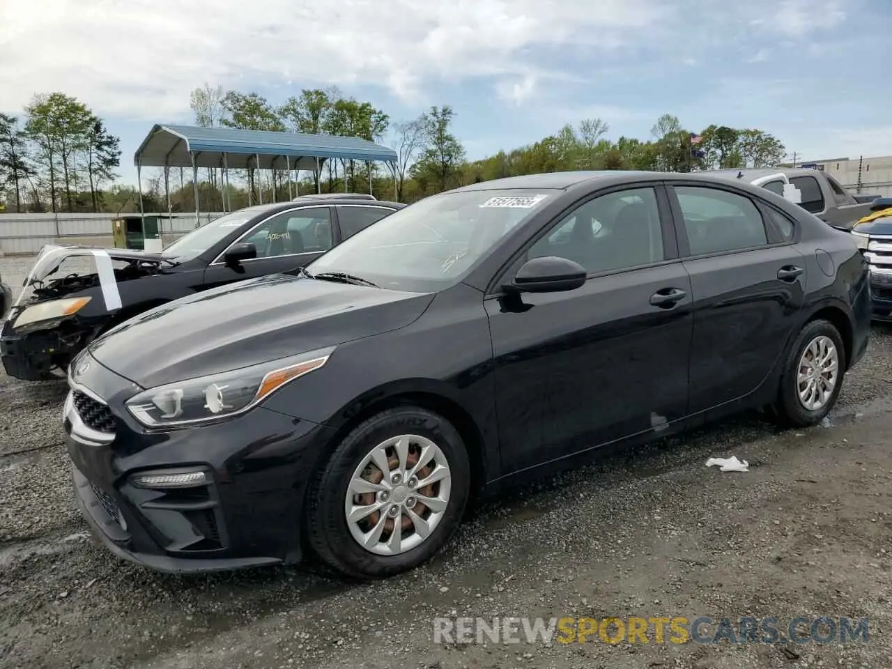 1 fotografías del automóvil dañado 3KPF24AD1LE174815 KIA FORTE 2020