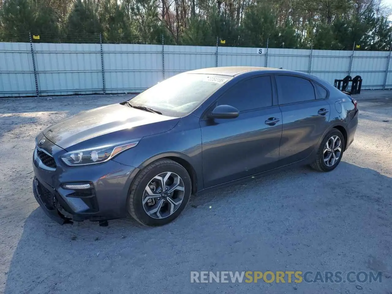 1 fotografías del automóvil dañado 3KPF24AD1LE186558 KIA FORTE 2020
