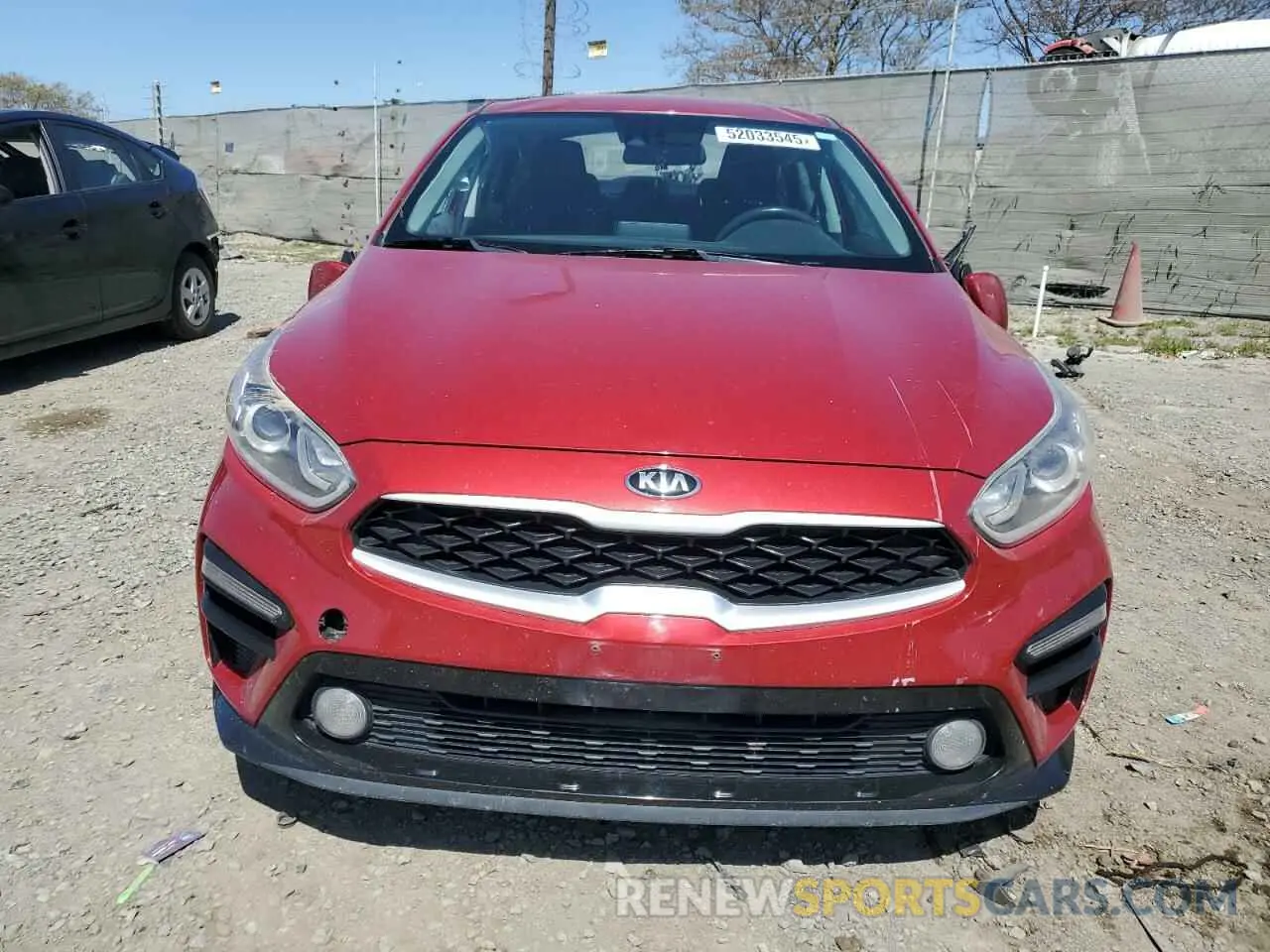 5 fotografías del automóvil dañado 3KPF24AD1LE193512 KIA FORTE 2020