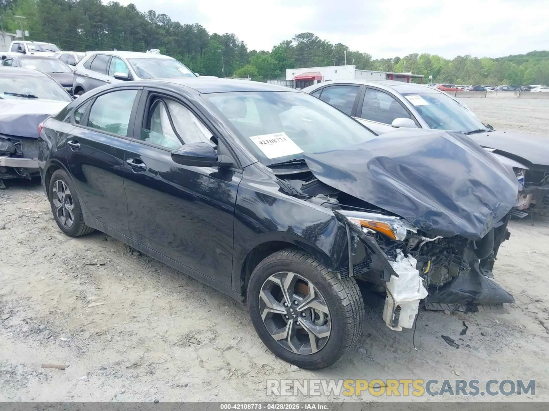 1 fotografías del automóvil dañado 3KPF24AD2LE170966 KIA FORTE 2020