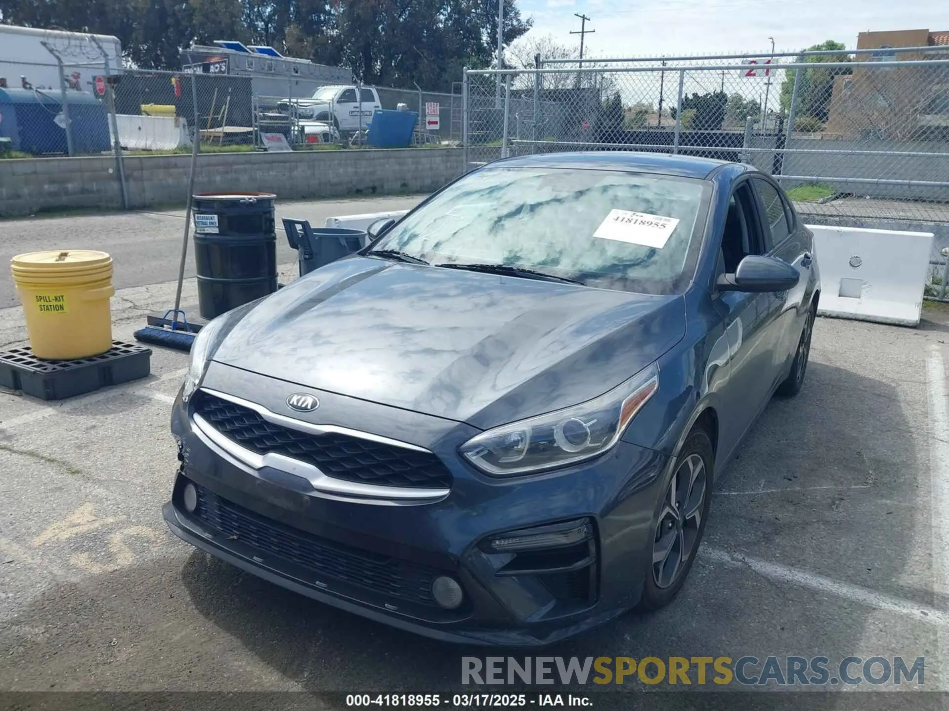 2 fotografías del automóvil dañado 3KPF24AD2LE191462 KIA FORTE 2020