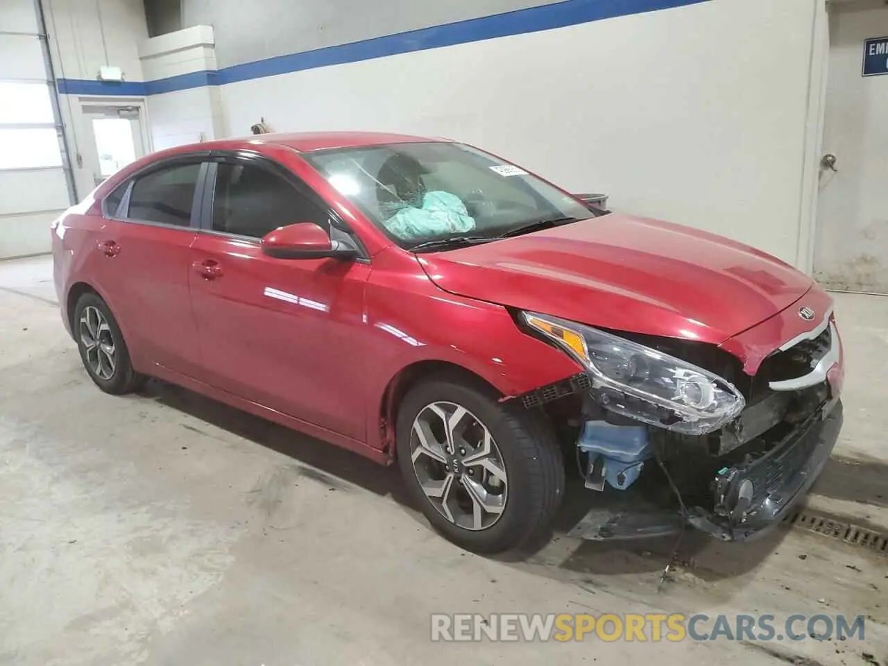 4 fotografías del automóvil dañado 3KPF24AD2LE235251 KIA FORTE 2020