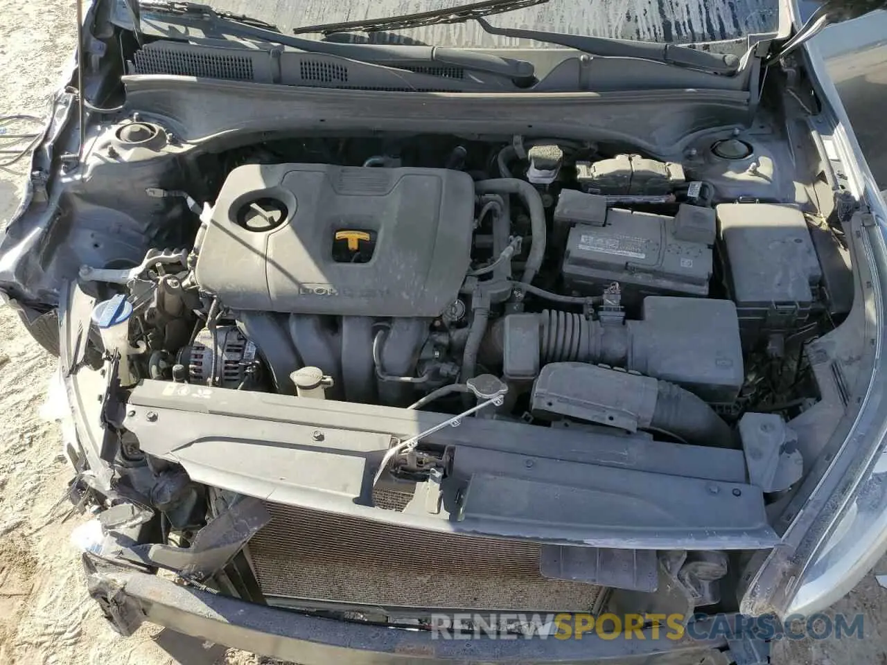 13 fotografías del automóvil dañado 3KPF24AD2LE244841 KIA FORTE 2020