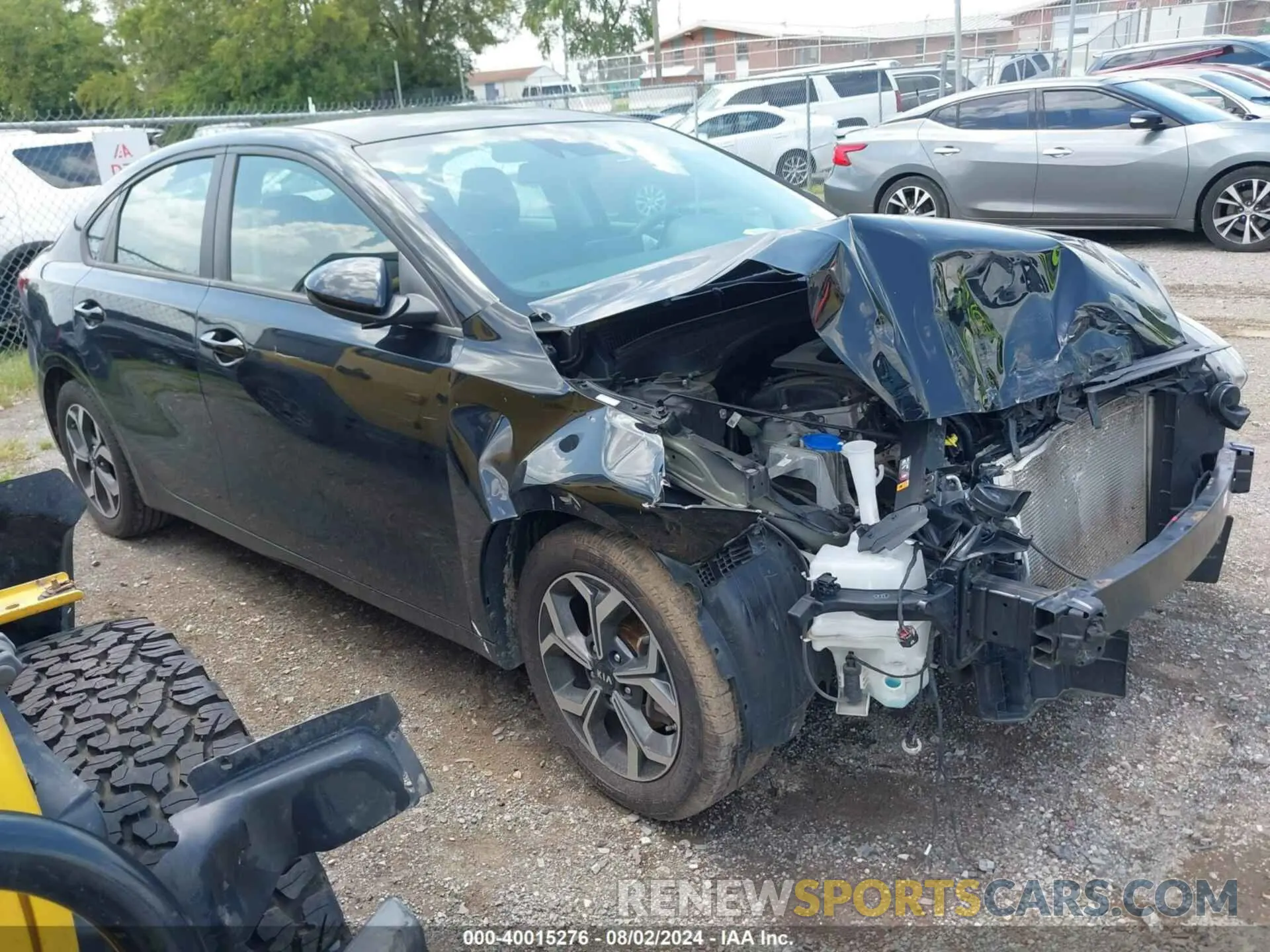 1 fotografías del automóvil dañado 3KPF24AD2LE247335 KIA FORTE 2020