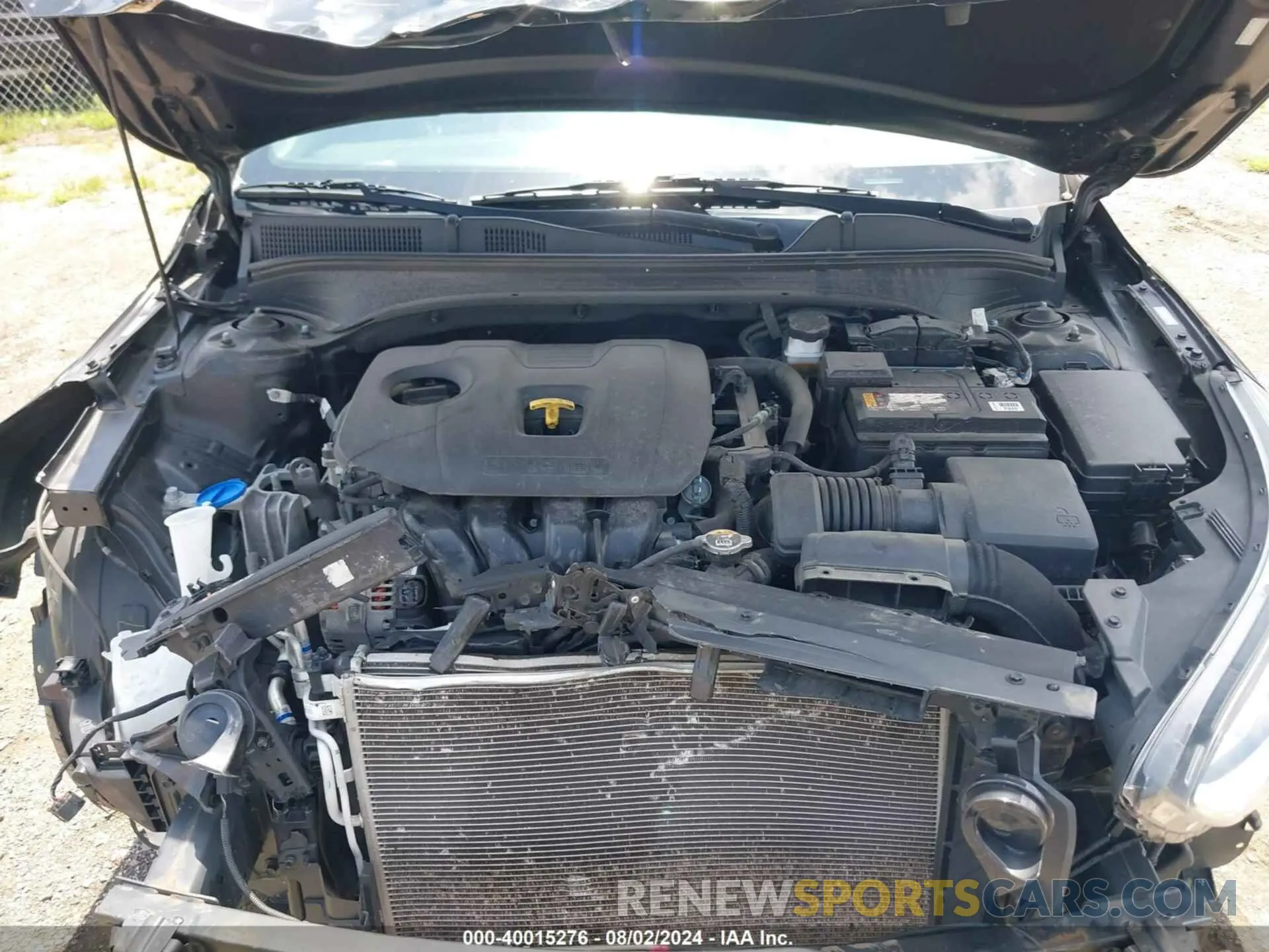 10 fotografías del automóvil dañado 3KPF24AD2LE247335 KIA FORTE 2020