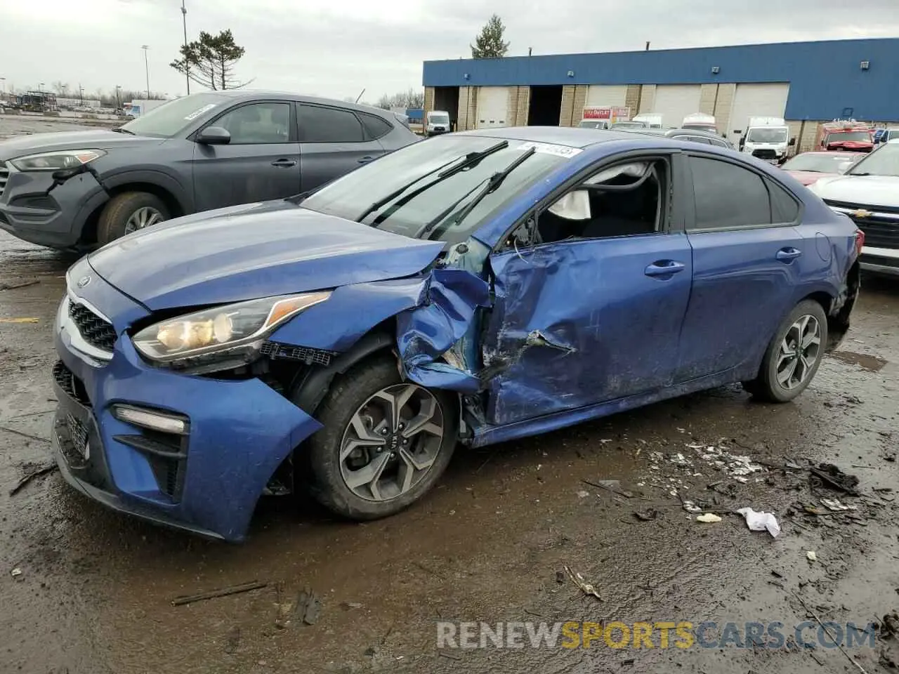 1 fotografías del automóvil dañado 3KPF24AD2LE259081 KIA FORTE 2020