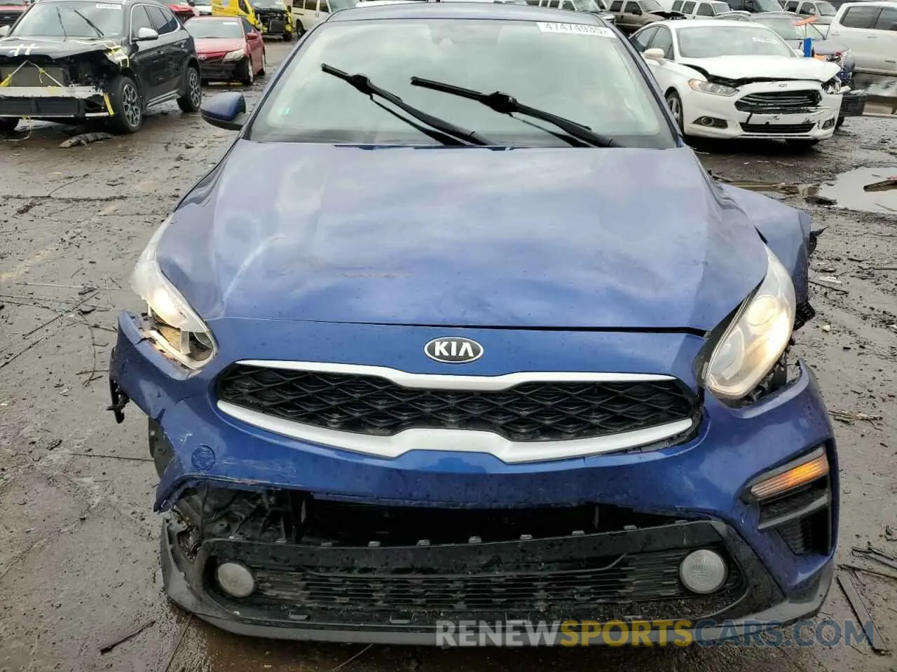 5 fotografías del automóvil dañado 3KPF24AD2LE259081 KIA FORTE 2020