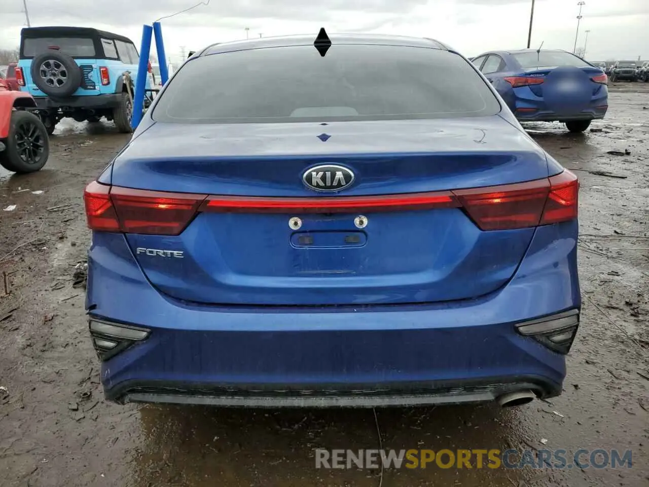 6 fotografías del automóvil dañado 3KPF24AD2LE259081 KIA FORTE 2020