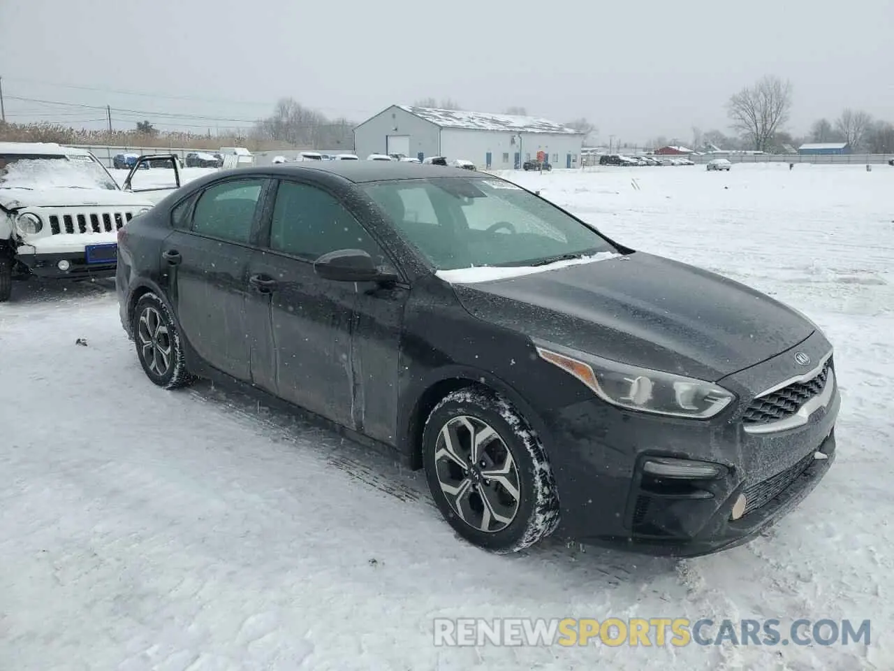 4 fotografías del automóvil dañado 3KPF24AD3LE140956 KIA FORTE 2020