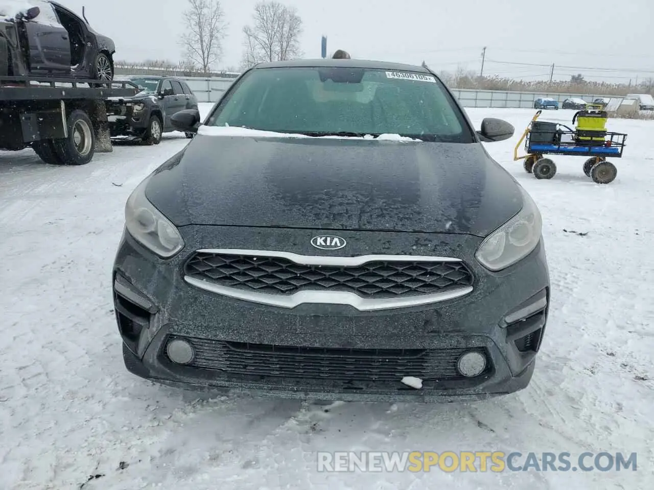 5 fotografías del automóvil dañado 3KPF24AD3LE140956 KIA FORTE 2020