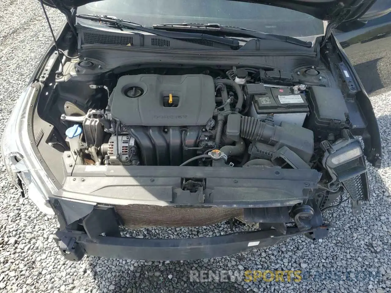 11 fotografías del automóvil dañado 3KPF24AD3LE205076 KIA FORTE 2020