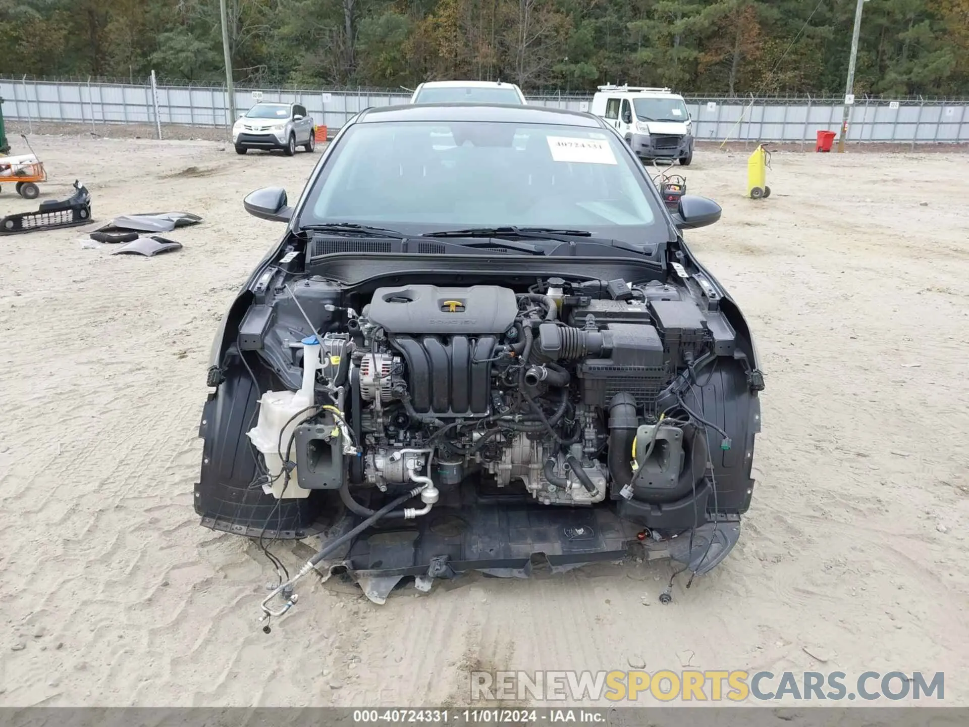 6 fotografías del automóvil dañado 3KPF24AD3LE246369 KIA FORTE 2020