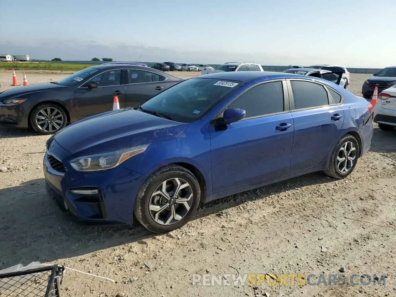 1 fotografías del automóvil dañado 3KPF24AD3LE256495 KIA FORTE 2020