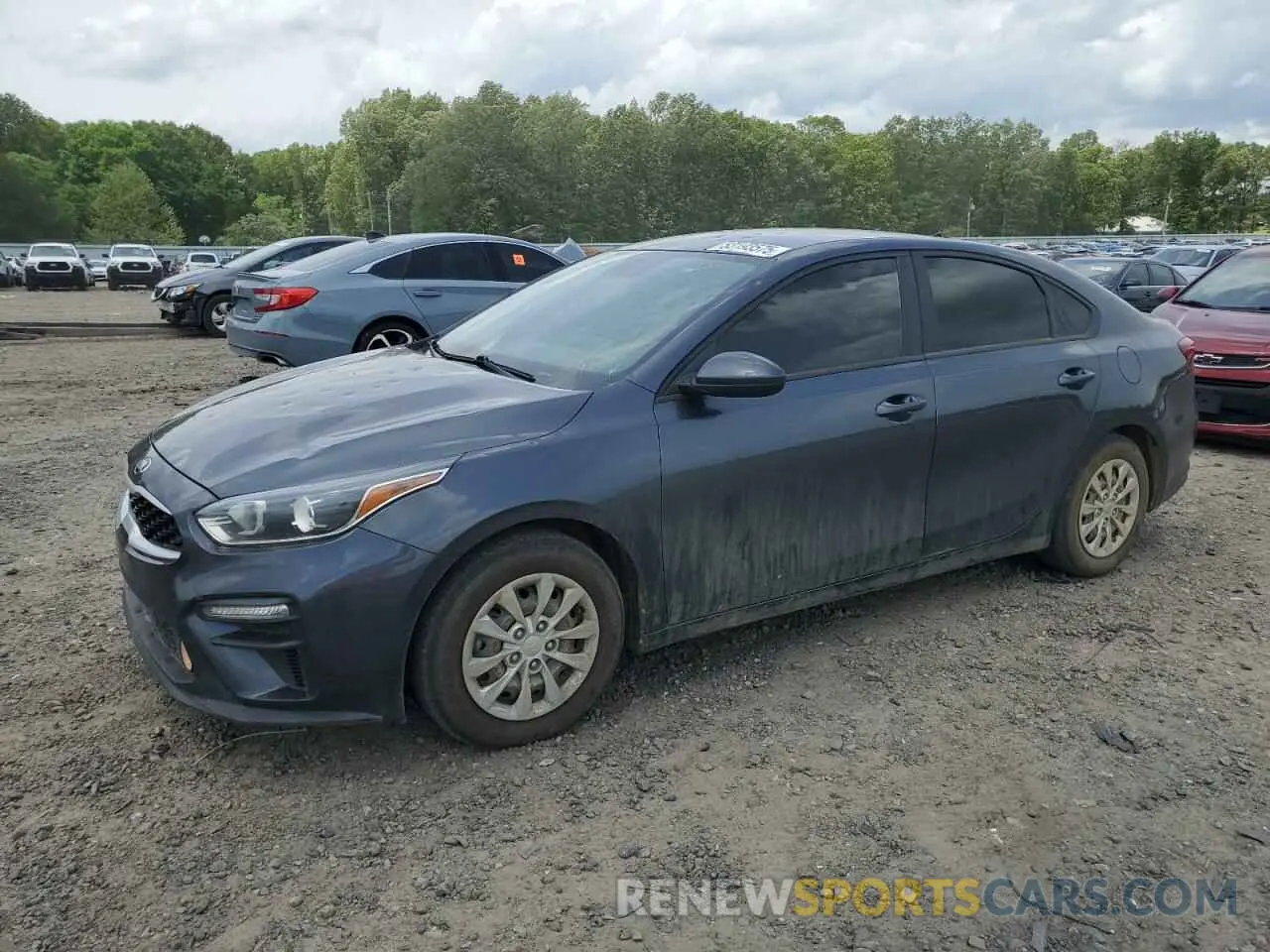 1 fotografías del automóvil dañado 3KPF24AD4LE159029 KIA FORTE 2020