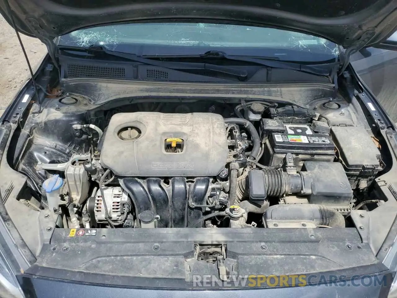 11 fotografías del automóvil dañado 3KPF24AD4LE159029 KIA FORTE 2020