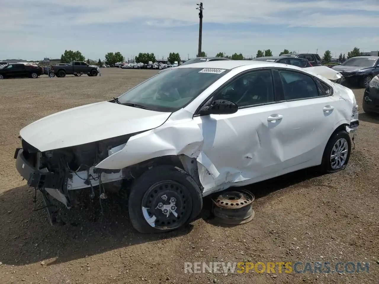 1 fotografías del automóvil dañado 3KPF24AD4LE162996 KIA FORTE 2020