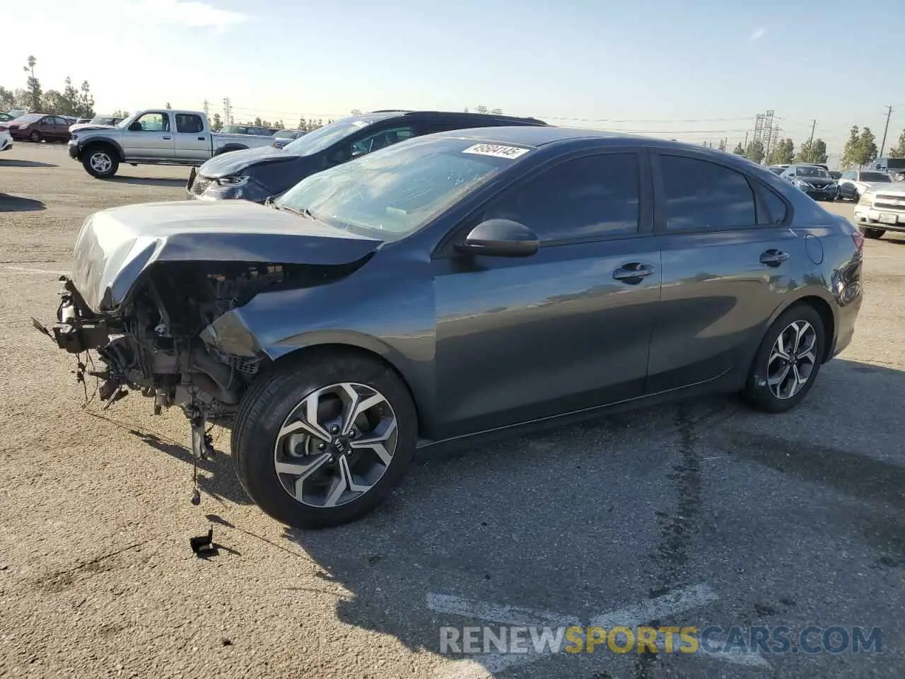 1 fotografías del automóvil dañado 3KPF24AD4LE165980 KIA FORTE 2020