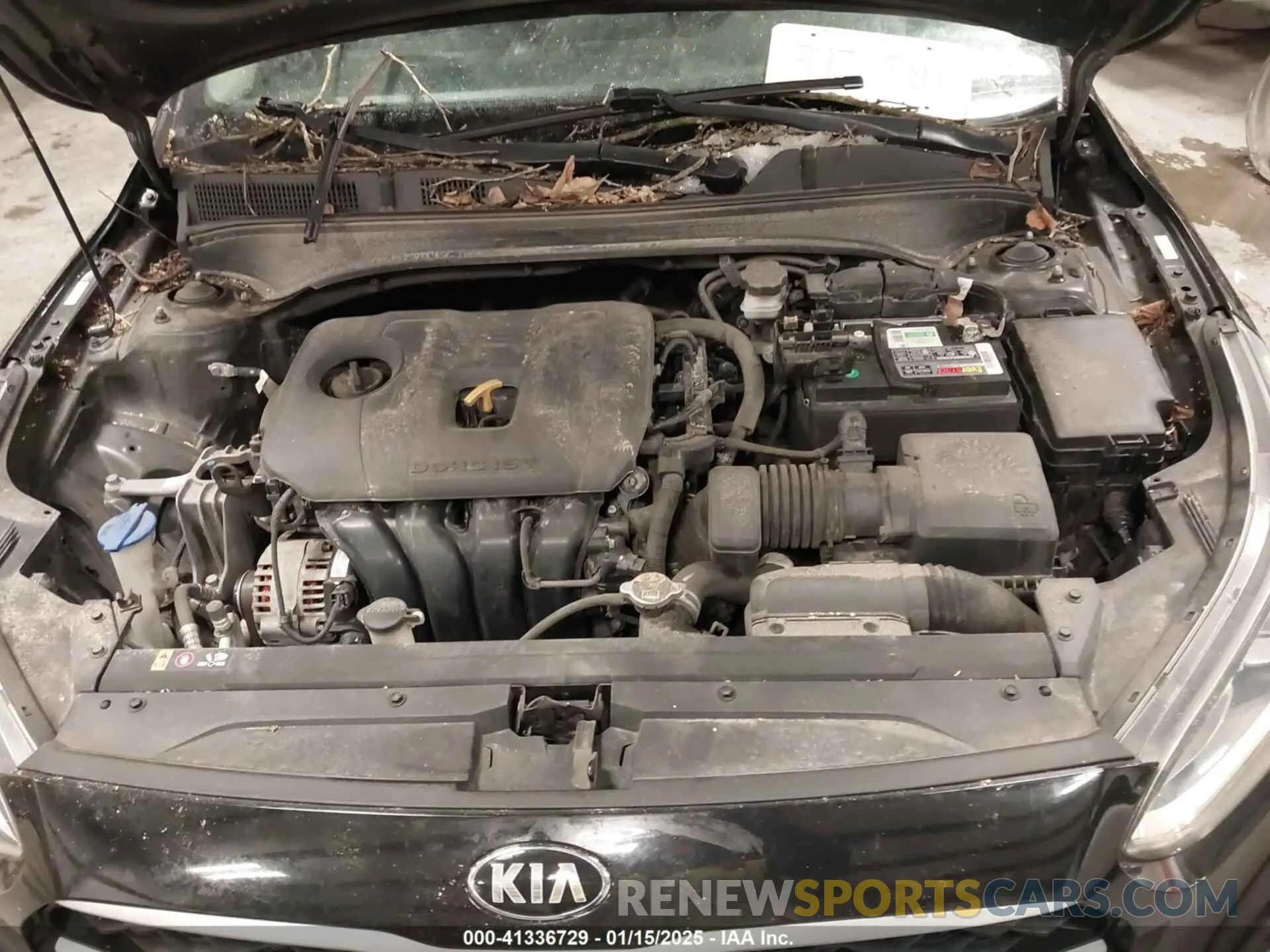 10 fotografías del automóvil dañado 3KPF24AD4LE171567 KIA FORTE 2020