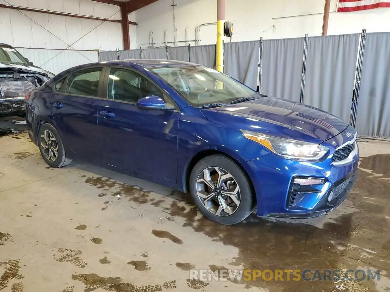 4 fotografías del automóvil dañado 3KPF24AD4LE174100 KIA FORTE 2020