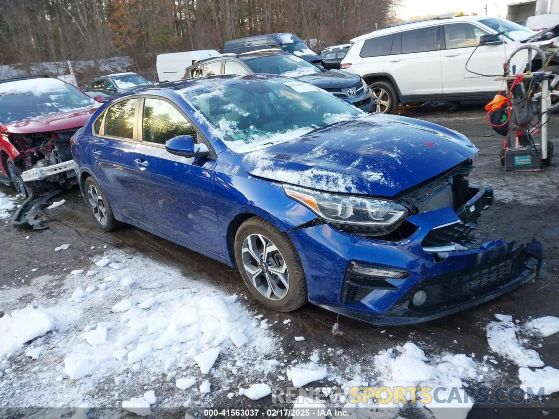 1 fotografías del automóvil dañado 3KPF24AD4LE174288 KIA FORTE 2020