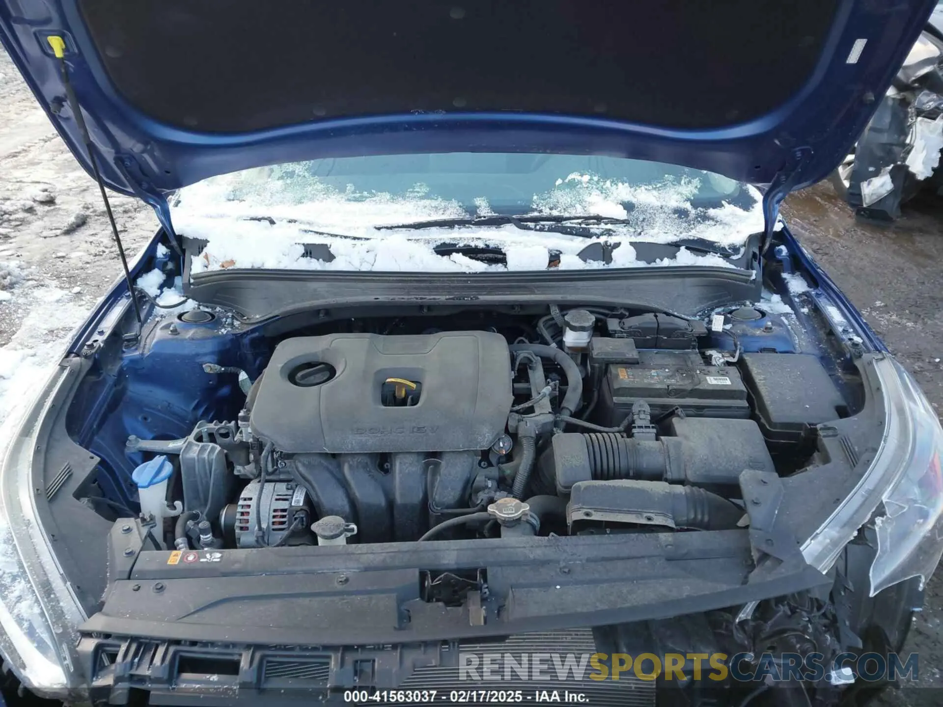 10 fotografías del automóvil dañado 3KPF24AD4LE174288 KIA FORTE 2020