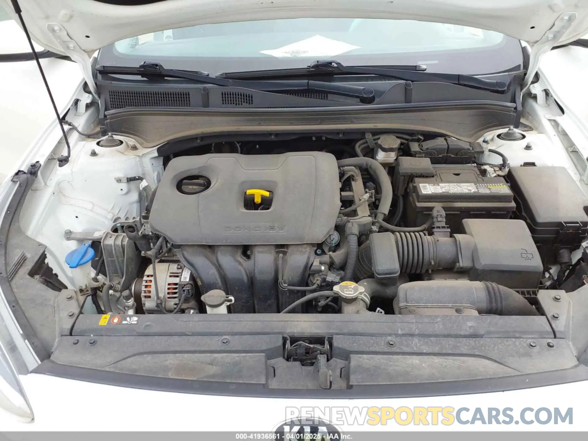 10 fotografías del automóvil dañado 3KPF24AD4LE213719 KIA FORTE 2020