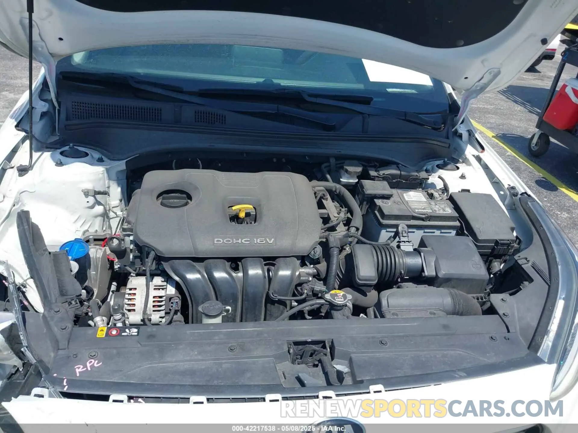 10 fotografías del automóvil dañado 3KPF24AD4LE214109 KIA FORTE 2020