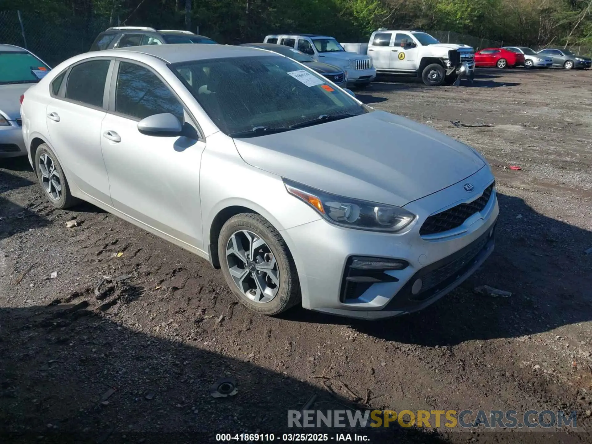 1 fotografías del automóvil dañado 3KPF24AD4LE241083 KIA FORTE 2020