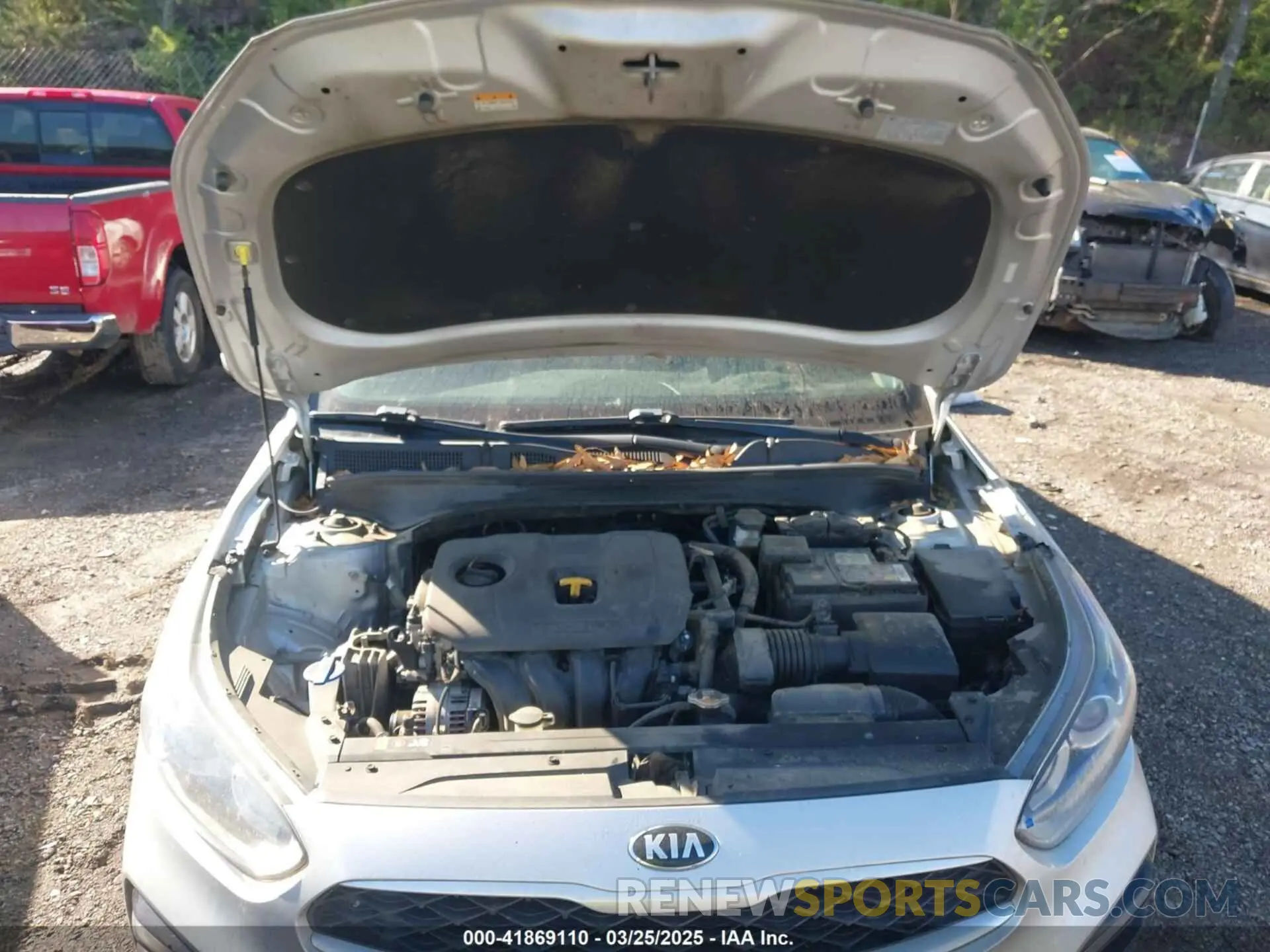 10 fotografías del automóvil dañado 3KPF24AD4LE241083 KIA FORTE 2020