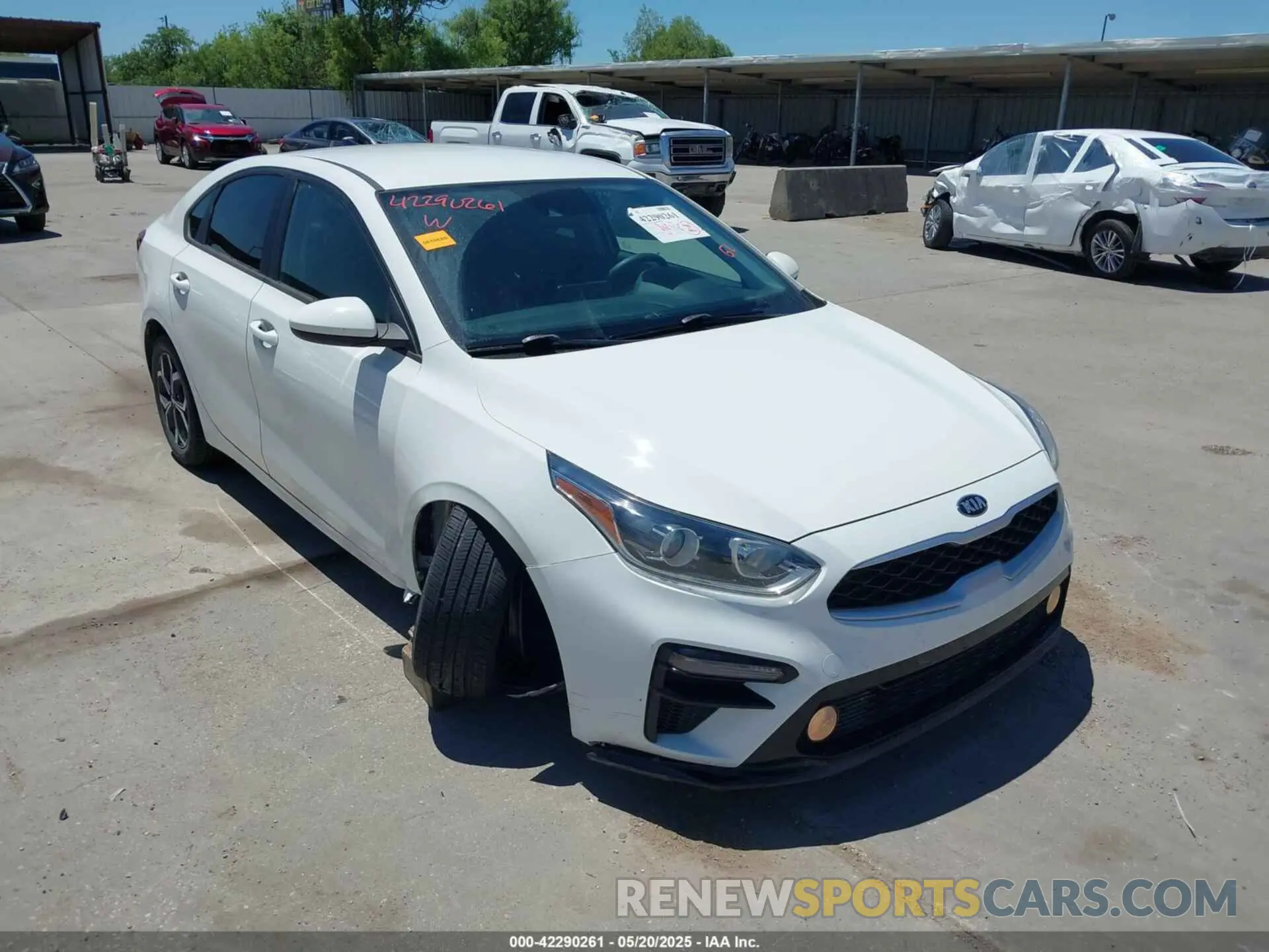 1 fotografías del automóvil dañado 3KPF24AD4LE248213 KIA FORTE 2020