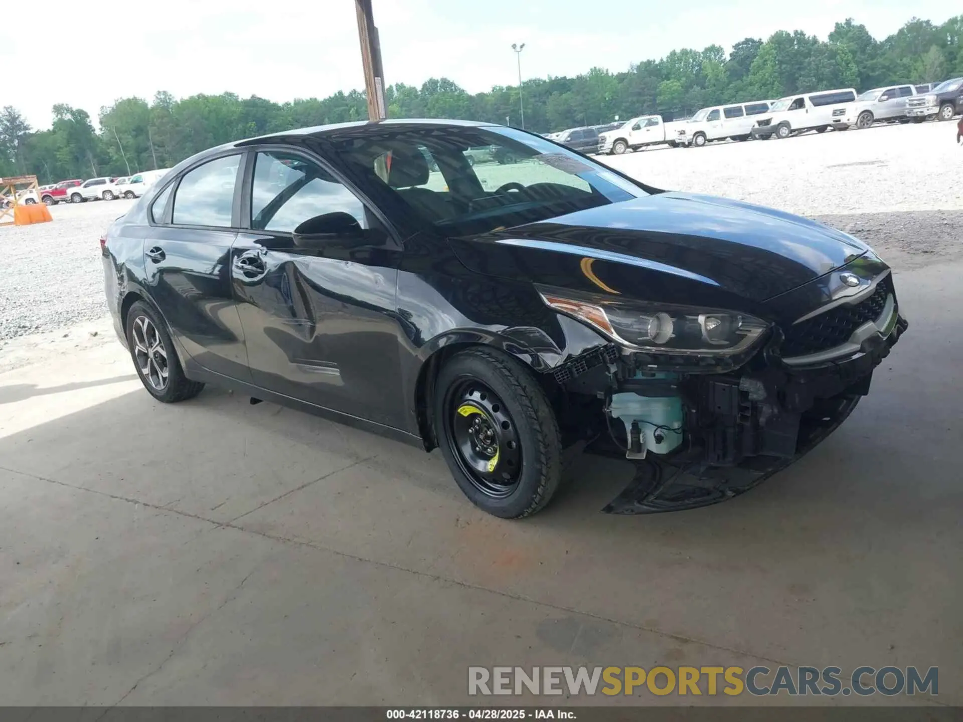 1 fotografías del automóvil dañado 3KPF24AD5LE141476 KIA FORTE 2020