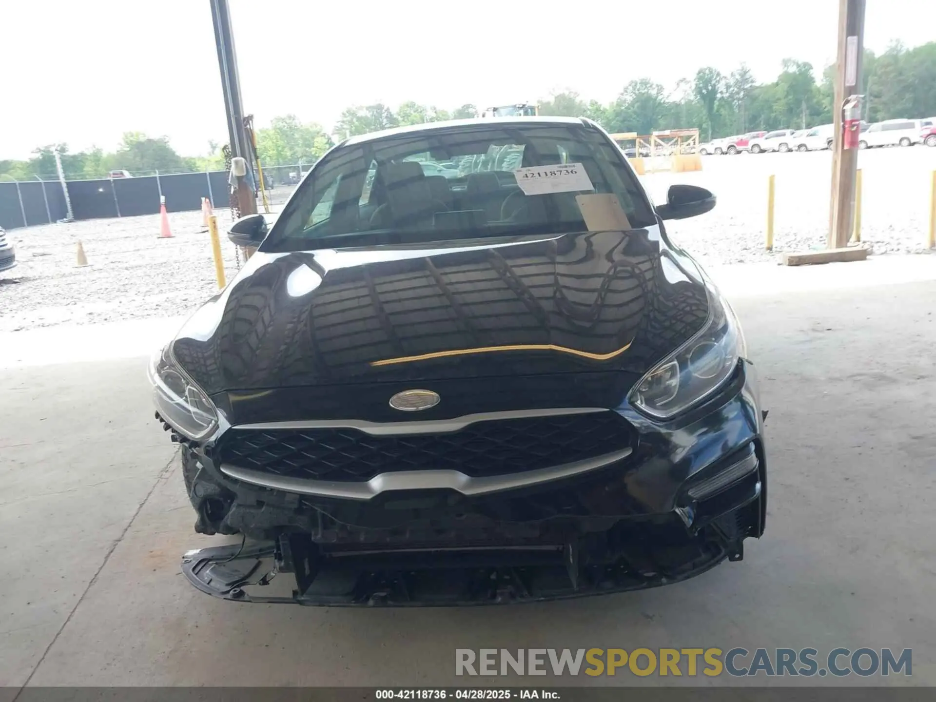 13 fotografías del automóvil dañado 3KPF24AD5LE141476 KIA FORTE 2020