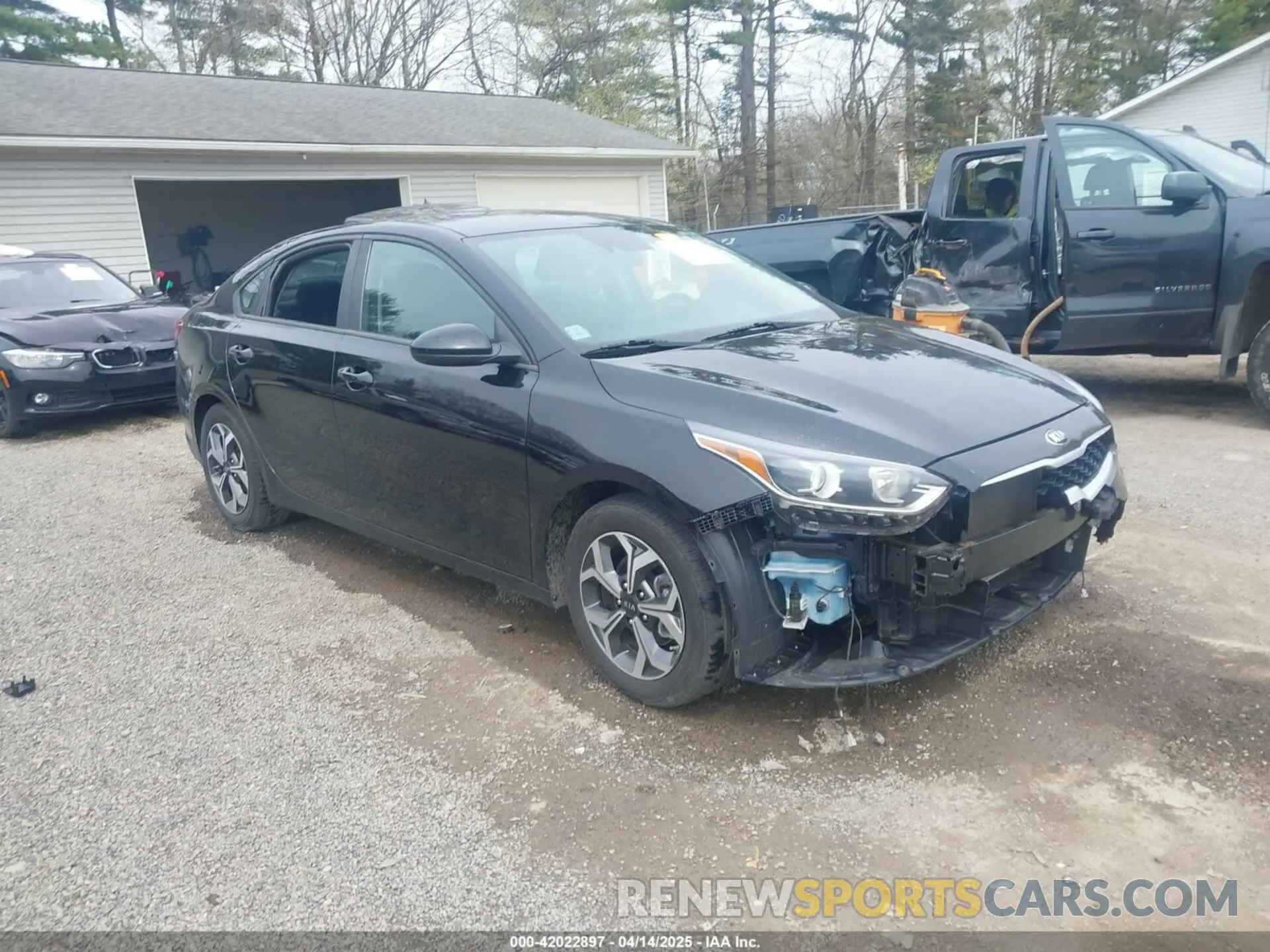 1 fotografías del automóvil dañado 3KPF24AD5LE157001 KIA FORTE 2020