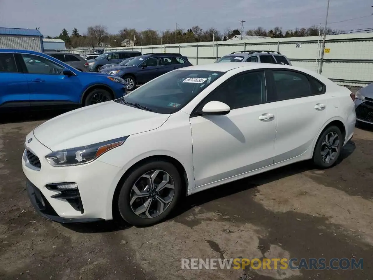 1 fotografías del automóvil dañado 3KPF24AD5LE170279 KIA FORTE 2020