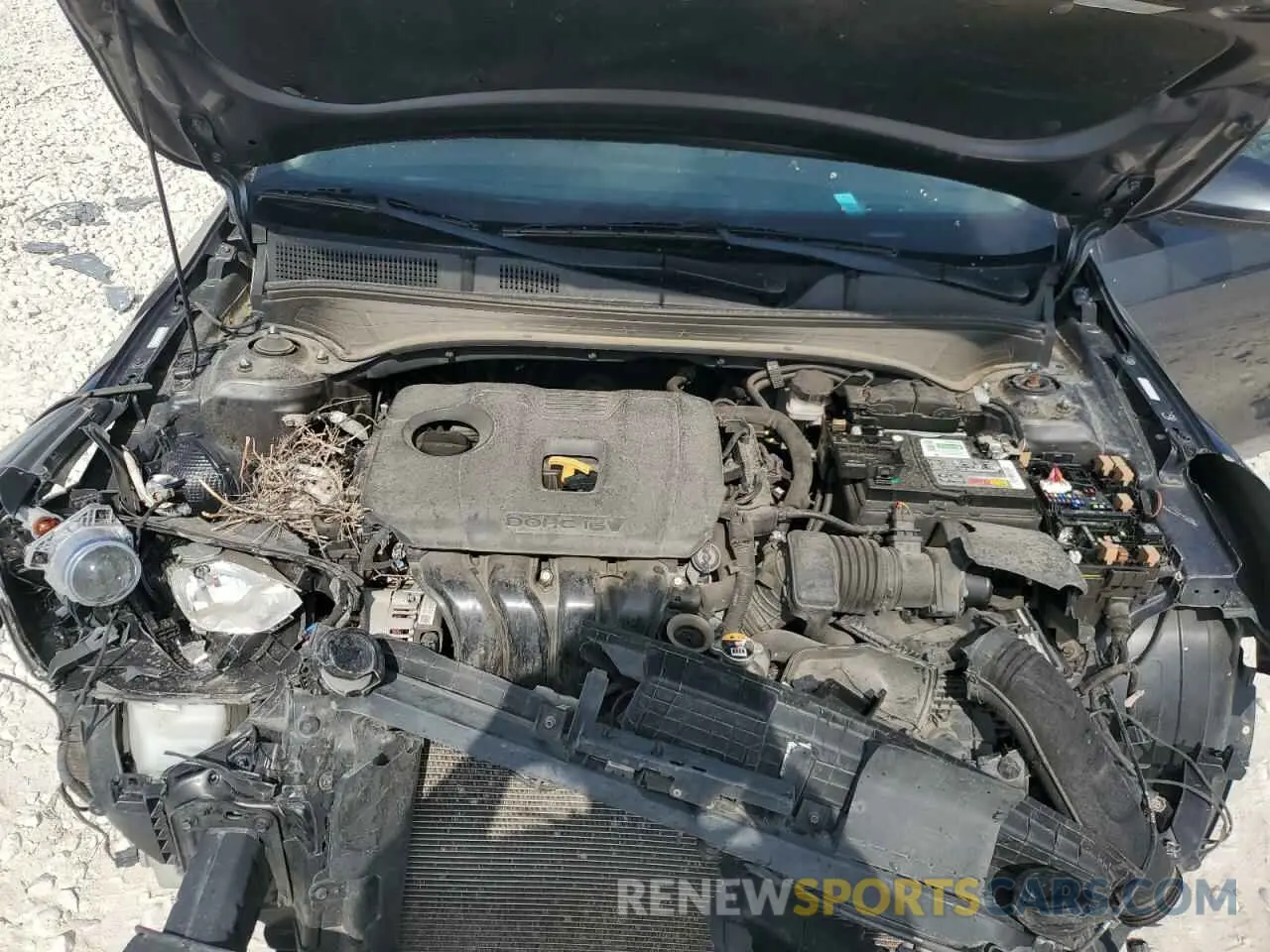 11 fotografías del automóvil dañado 3KPF24AD5LE221554 KIA FORTE 2020