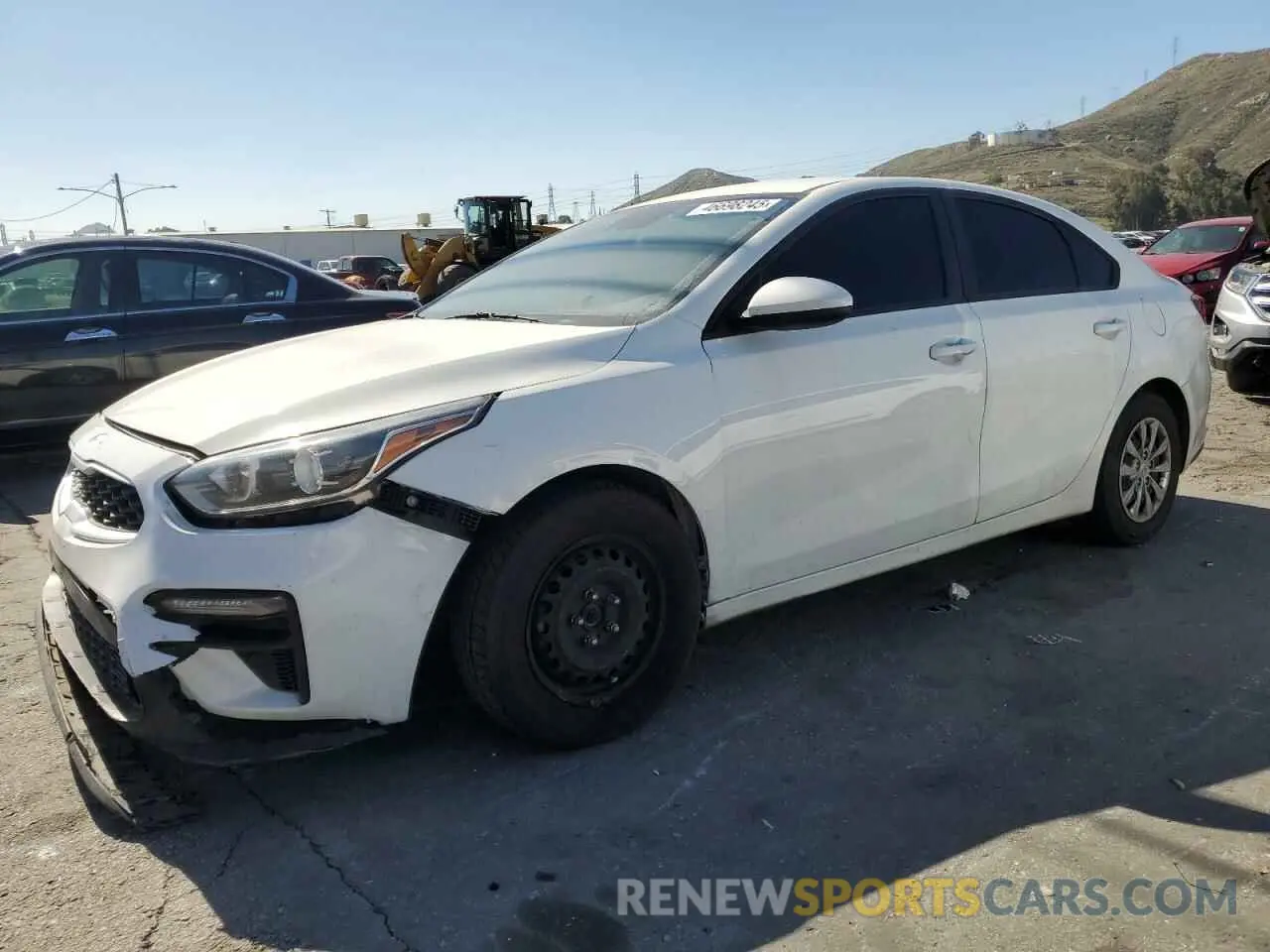 1 fotografías del automóvil dañado 3KPF24AD5LE223269 KIA FORTE 2020